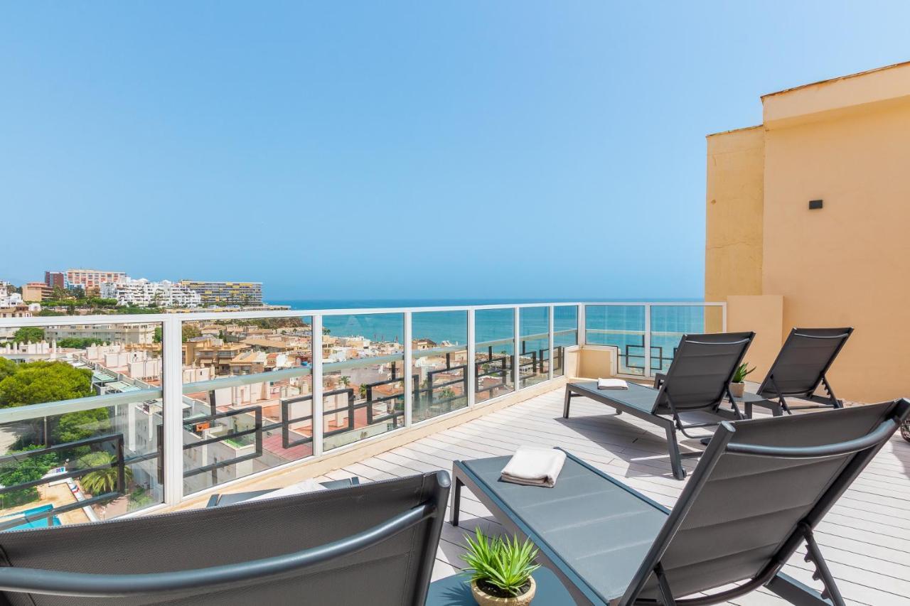 Crystalline View'S Of Carihuela - 3 Bedrooms Penthouse Торремолинос Экстерьер фото